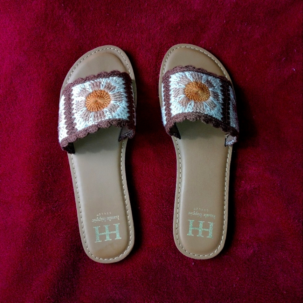 NWOT Haute Hippie Slide Sandals